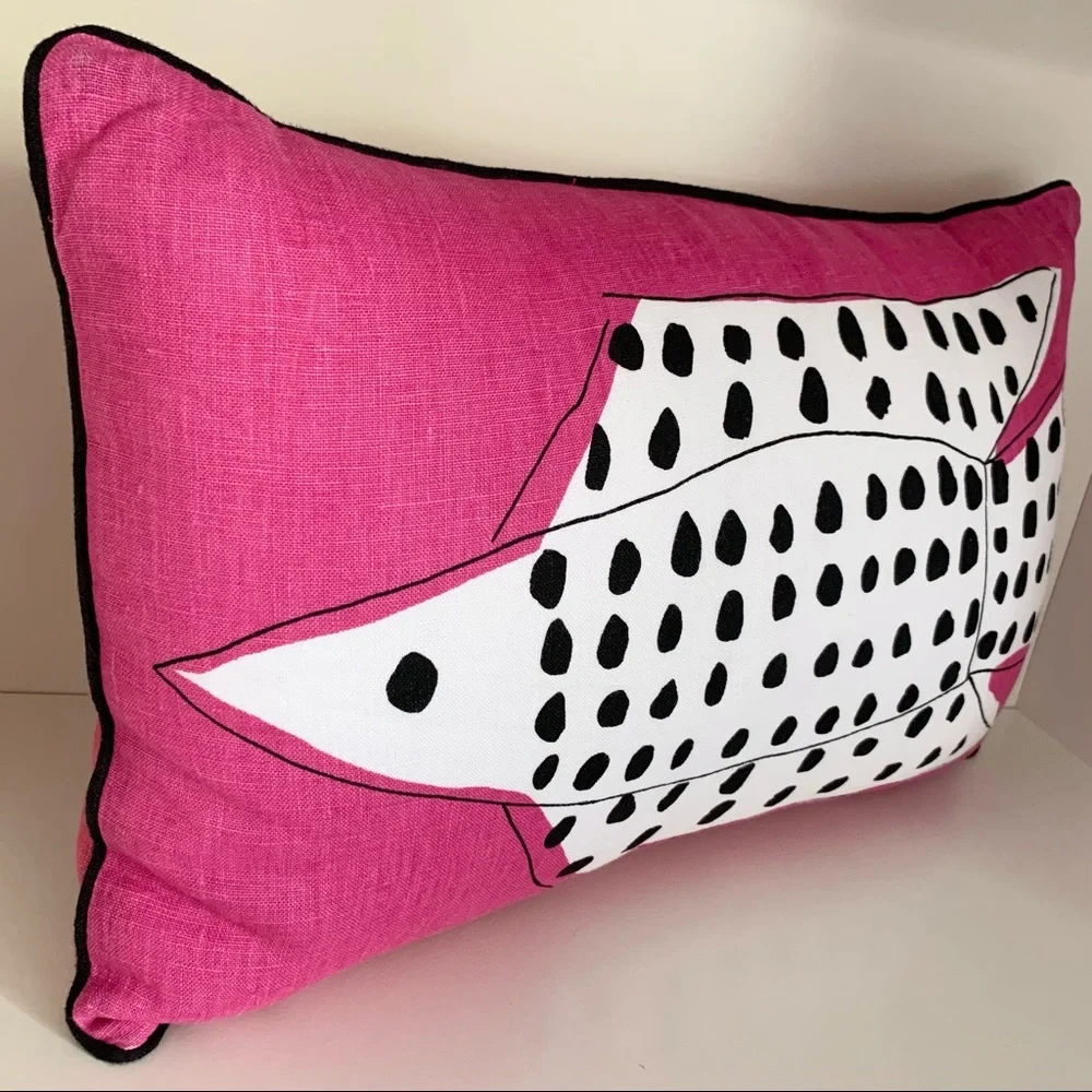 NWOT Anthropologie linen cushion